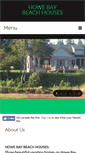 Mobile Screenshot of howebaybeachhouses.com